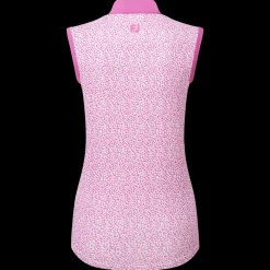 Animal Print Sleeveless Lisle