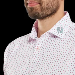 Bounce Print Pique