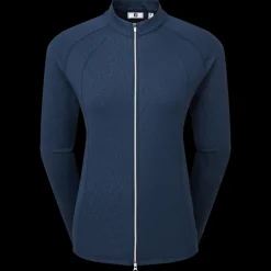 Embossed Full-Zip Midlayer