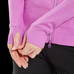 Embossed Full-Zip Midlayer