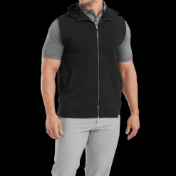 Full-Zip Hoodie Vest