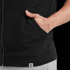 Full-Zip Hoodie Vest