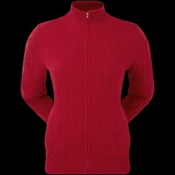 Full-Zip Lined Pullover