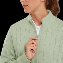 Full-Zip Lined Pullover