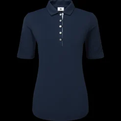 Half Sleeve Ruched Lisle