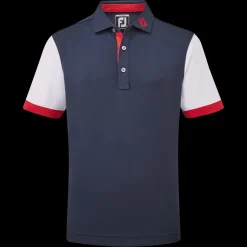 Junior Colour Block Pique