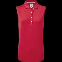 Mesh Back Sleeveless Lisle