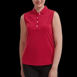 Mesh Back Sleeveless Lisle