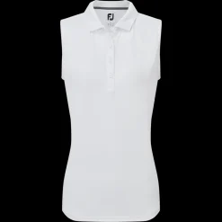 Mesh Back Sleeveless Lisle