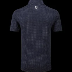 Stretch Lisle Dot Print