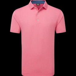 Stretch Lisle Dot Print