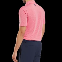 Stretch Lisle Dot Print