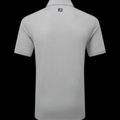 Stretch Lisle Dot Print
