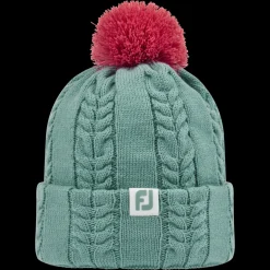 Women's Cable Knit Bobble