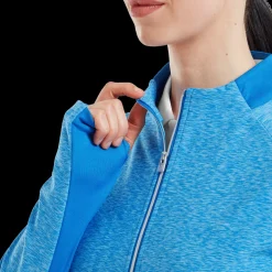Women's Full-Zip Space Dye Thermal Midlayer