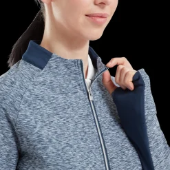 Women's Full-Zip Space Dye Thermal Midlayer