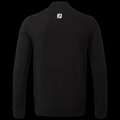 Wool Blend 1/2 Zip Lined Pullover