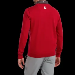 Wool Blend V-Neck Pullover
